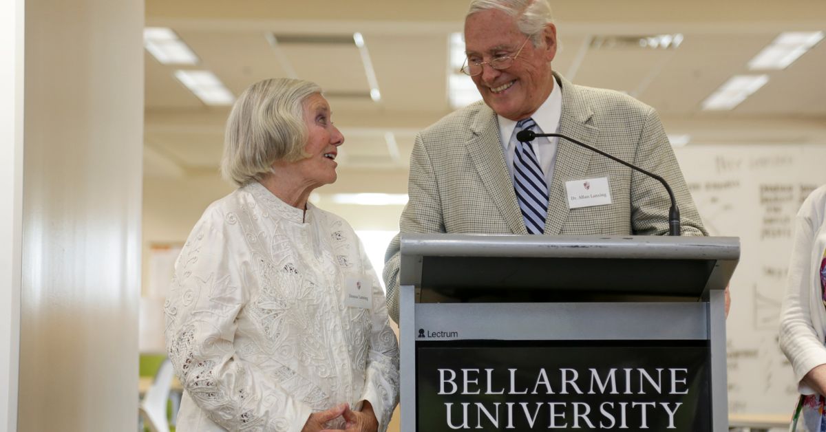 Dr. Allan and Donna Lansing in 2015